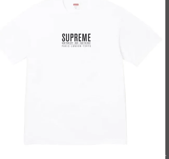 White XL Black S TEE and M Paris L 0501